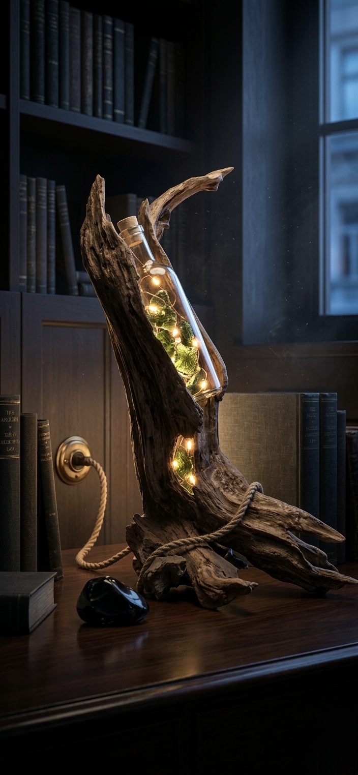 Vltavínový Strážce svítí v temnotě